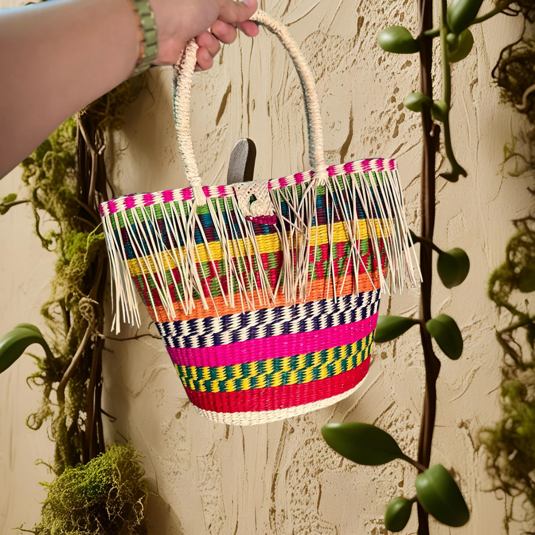 Handmade Tote Bag Basket